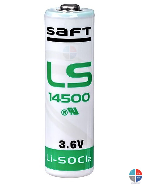 Pile Lithium Saft LS14500 ER14505 AA 3.6v 3.7v 2.6ah