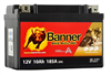 Batterie moto BANNER GEL YT12A-BS 12v 10ah 185A 51021 GT12A-4