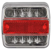 Feu de remorque à Leds 12V 4 fonctions Stop Position Clignotant Catadioptre