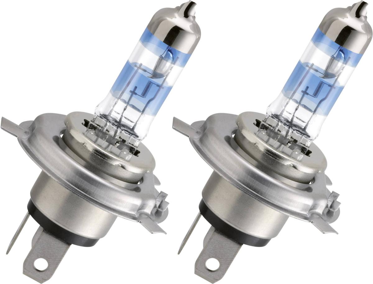 Lot de 2 Ampoules H4 Philips Racing 12V 55W/60w +150 de luminosité