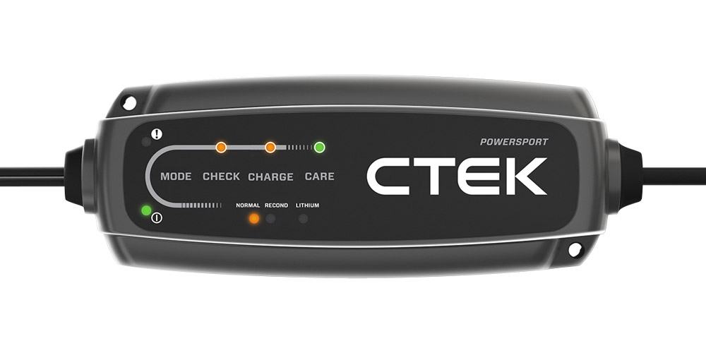 Chargeur CTEK Power Sport 12V 2.3A AGM, Liquide, GEL Moto, Quad, Jet-Ski