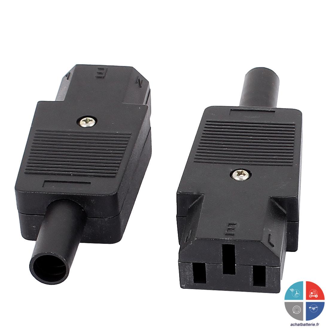 Connecteur IEC-320-C14 femelle