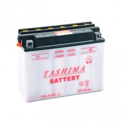 Batterie moto Y50-N18L-A 12V 18Ah 230A TASHIMA 12N18-3A