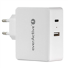 CHARGEUR SECTEUR DUAL USB + USBC Multi tensions EVER Active SC-600Q