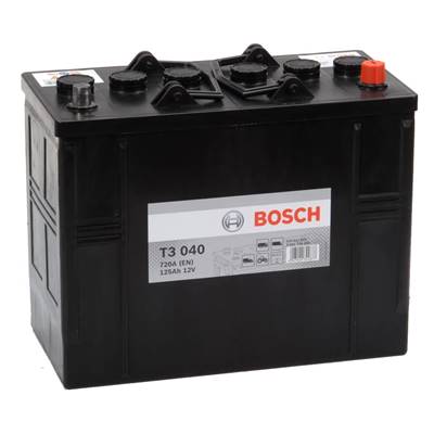 Batterie PL/Agri BOSCH T3040 12v 125ah 720A J1