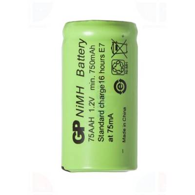 Accus 2/3AA 1.2v 750mah Nimh