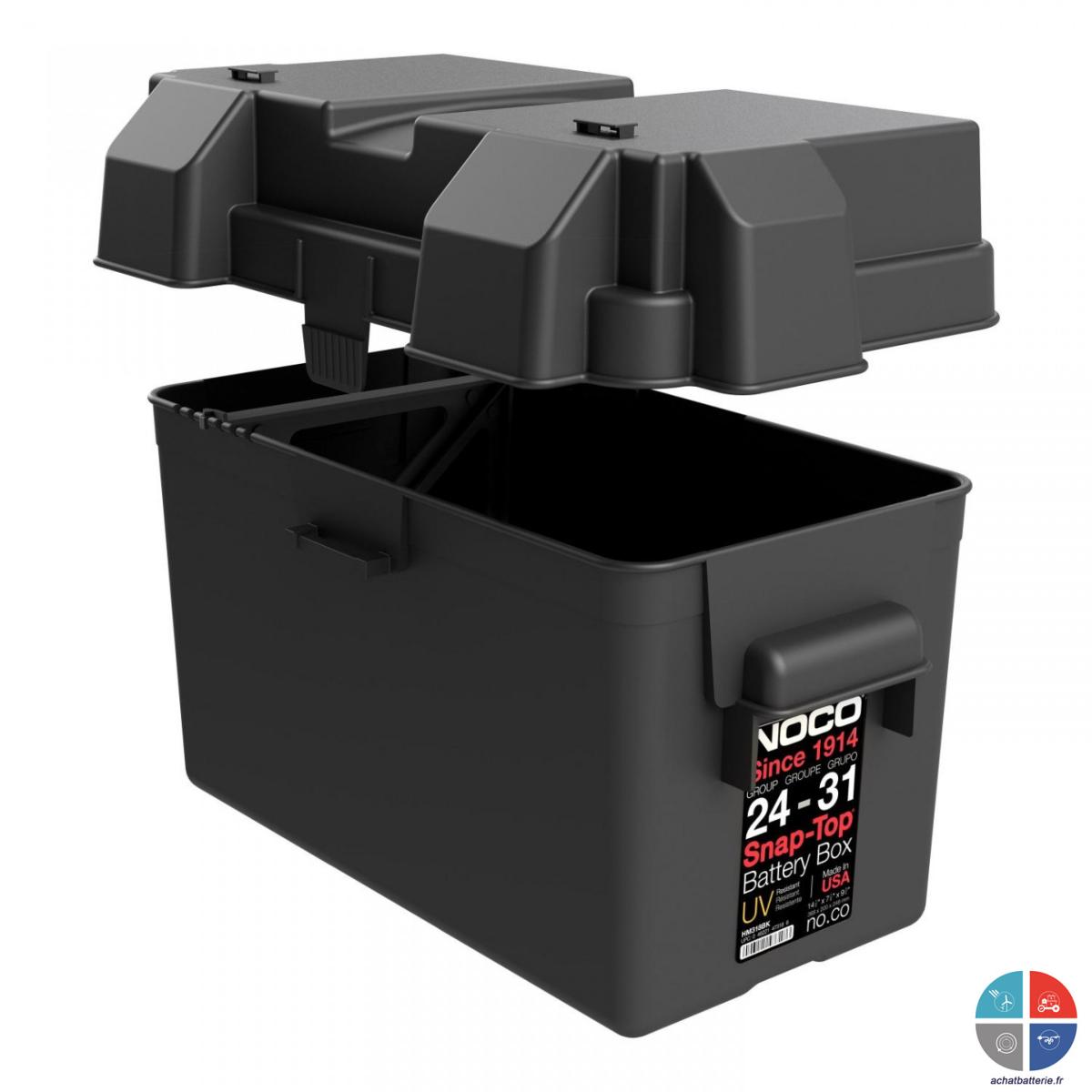 BAC A BATTERIE NOCO Marine 410x200x200 GR31 camping car