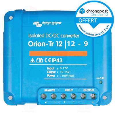 Convertisseur Orion-Tr Victron DC-DC 12V/12V - 9A Isolated ORI121210110R