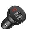 Chargeur double USB + Voltmètre 12V-24V / 5V 4.8A