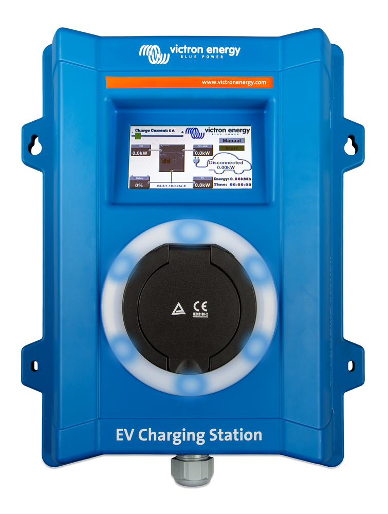 Station de charge EV CHARGING VICTRON 22kW véhicules électriques EVC300400300