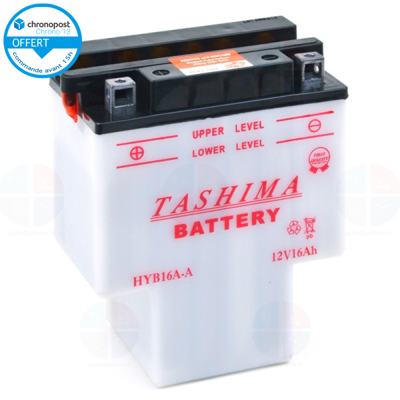 Batterie moto HYB16A-A 12V 16ah 150A TASHIMA