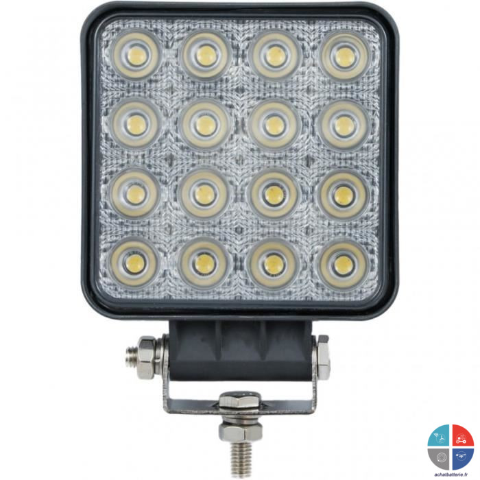 Phare de travail 16 Led 12/24v Eco