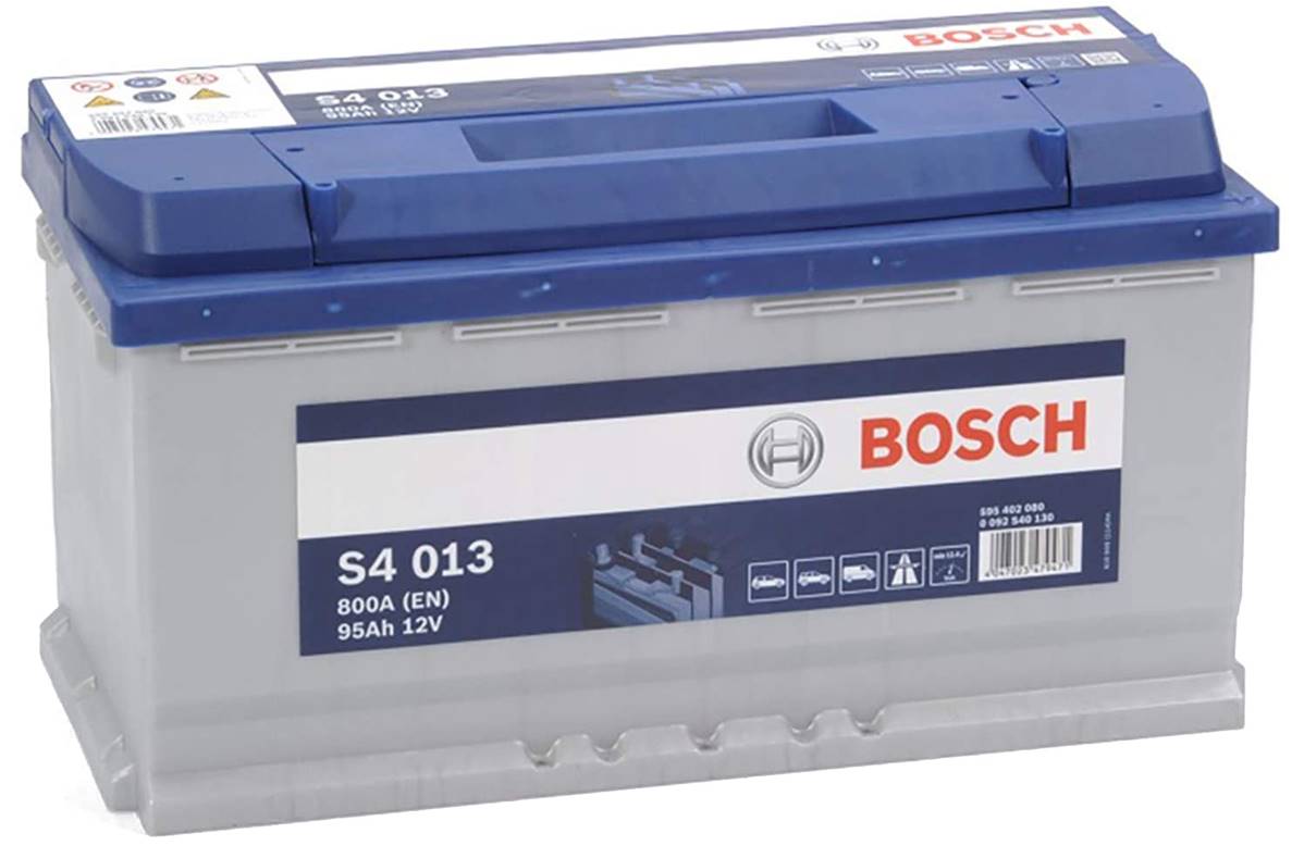 Batterie auto S4013 12V 95ah / 800A BOSCH L5 G3, batterie de démarrage auto,  utilitaire, VL