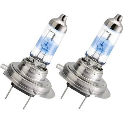 Lot de 2 Ampoules H7 Philips Racing 12V 55W +150% de luminosité