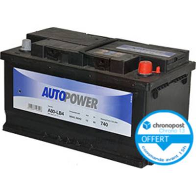 Batterie auto Autopower T7/LB4 12V 80ah/740A - F17