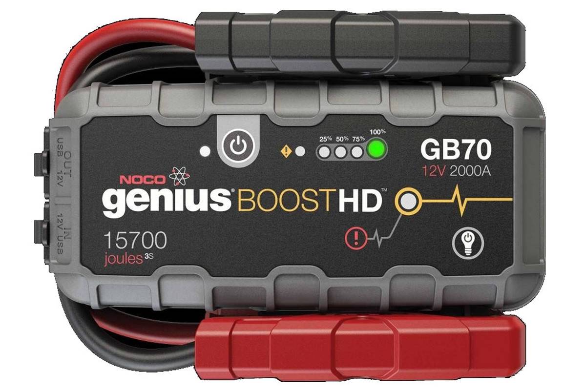 Kit de démarrage, batterie de secours NOCO Boost HD GB70