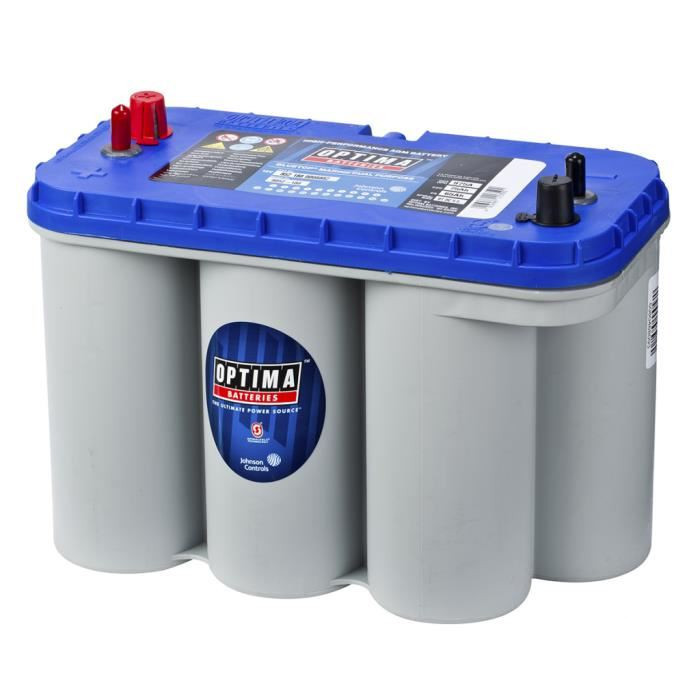 BATTERIE OPTIMA BTDC 5.5 12V 75Ah/975A AGM PUR PLOMB Spiralé