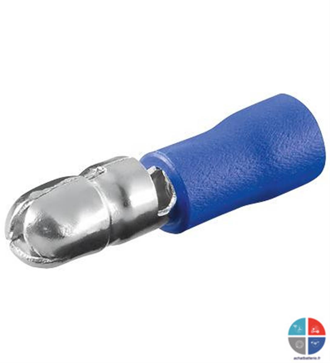 Cosses à sertir bleu TIBELEC 425030 ronde de 6.5 mm
