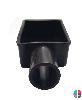 Manchon protection cosses batteries NOIR Caoutchouc souple