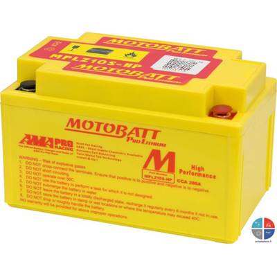 Batterie MPLZ10S HP 12v 6.9 ah 230 A Motobatt Pro Lithium C4 protection