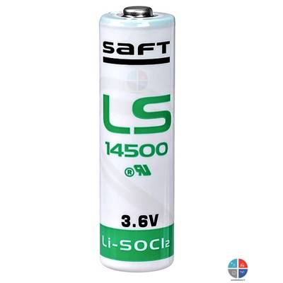 Pile Lithium Saft LS14500 ER14505 AA 3.6v 3.7v 2.6ah