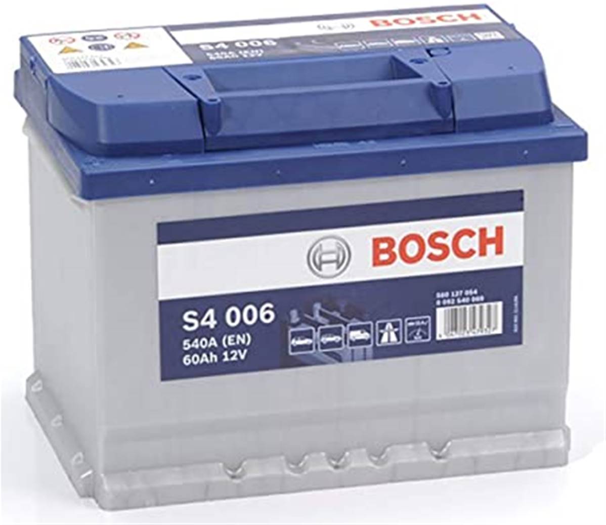 Batterie auto S4006 12V 60Ah / 540A BOSCH + à gauche L2 D43