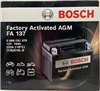 Batterie moto BOSCH FA137 AGM 12V 19ah 220A YB16L-B