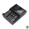 Chargeur AA AAA 18650 XTAR VC4 Lithium / Ni-CD / Ni-MH 4 accus