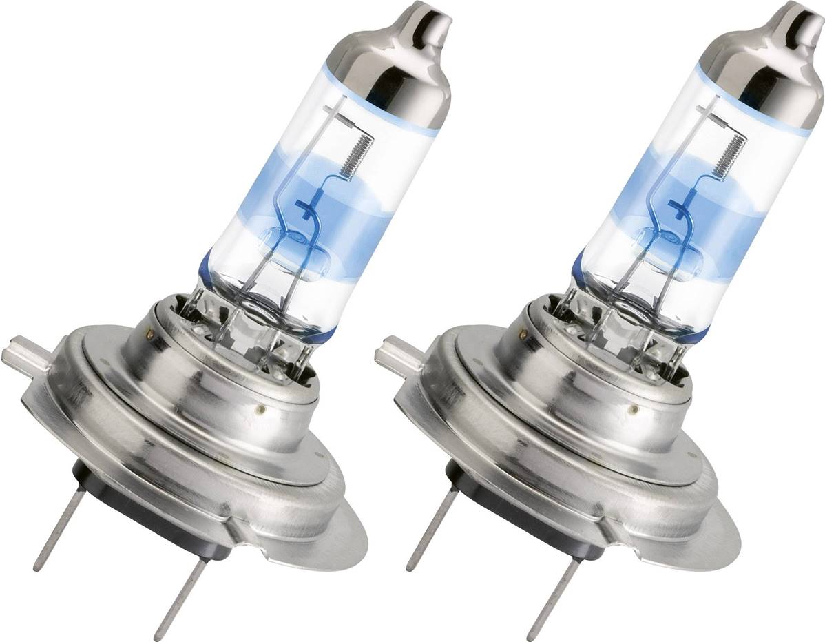 Lot de 2 Ampoules H7 Philips Racing 12V 55W +150% de luminosité