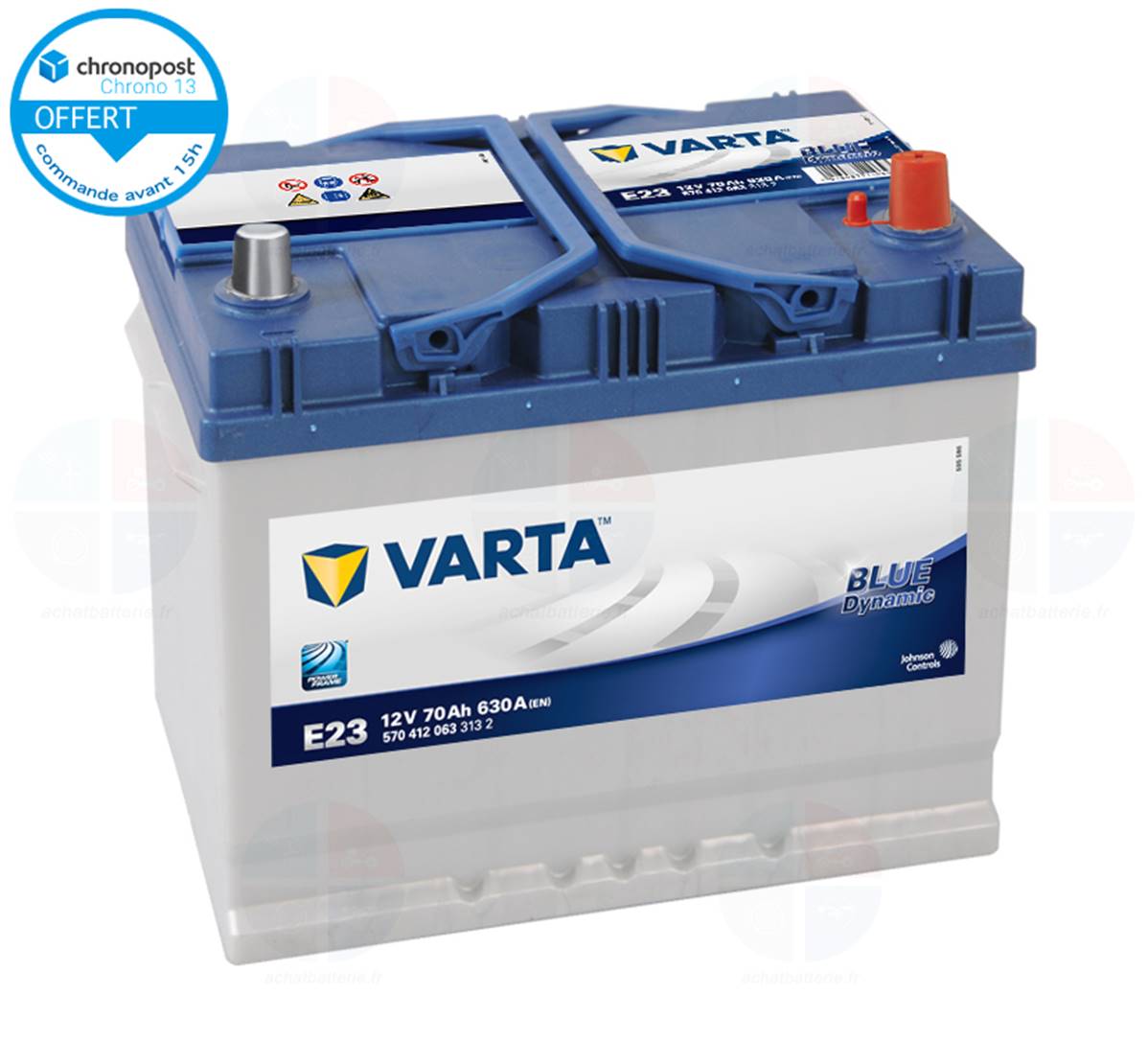 Batterie auto H4/L1 12V 52ah/470A Varta C22, batterie de démarrage auto,  Voiture, VL