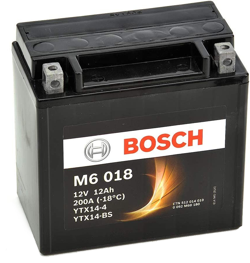 Batterie moto BOSCH FA106 AGM 12V 12ah 200A YTX14-BS / 4
