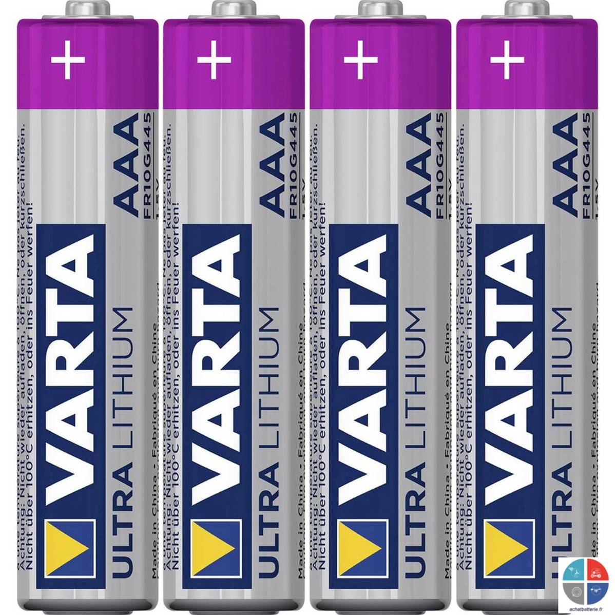 Pile VARTA lithium pro AAA x4