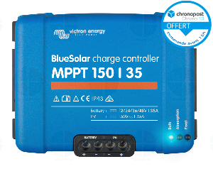 Régulateur Solaire VICTRON BlueSolar MPPT 150/35 12/24/48V-35A SCC020035000