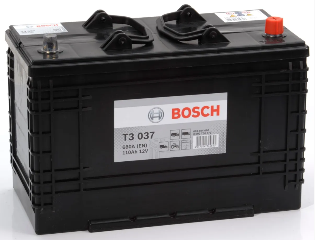 Batterie PL/Agri BOSCH T3037 12v 110ah 680A TALON I18 + à droite