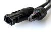 Câble 4 mm² x 2 mètres avec connecteur MC4 F/M