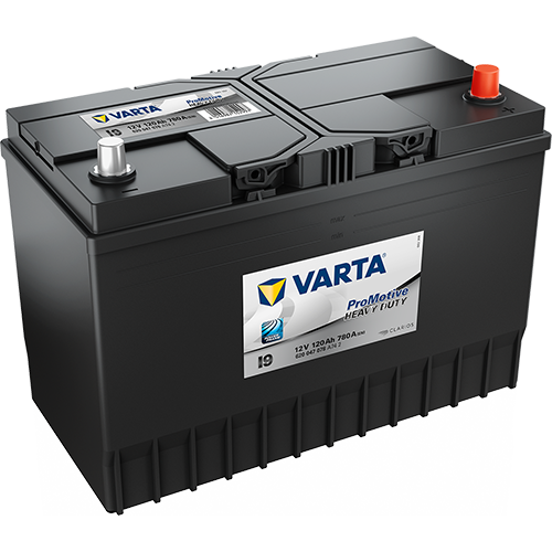 Batterie PL/Agri VARTA I9 12v 120ah/780A Black