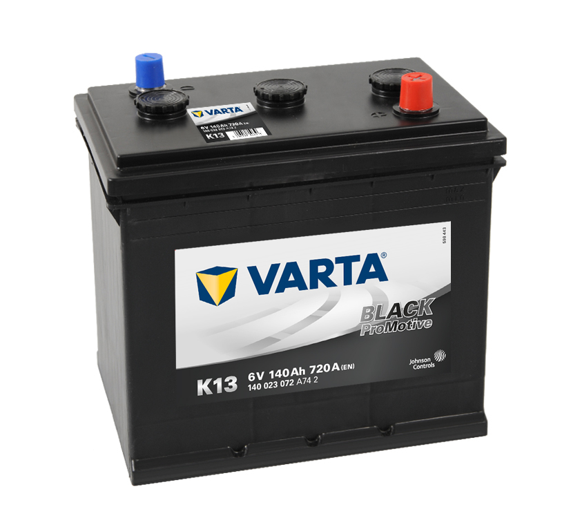Batterie PL/Agri K13 6v 140ah 720A VARTA Black
