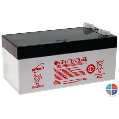 Batterie NP3.4-12 GENESIS 12V 3.4Ah AGM VRLA