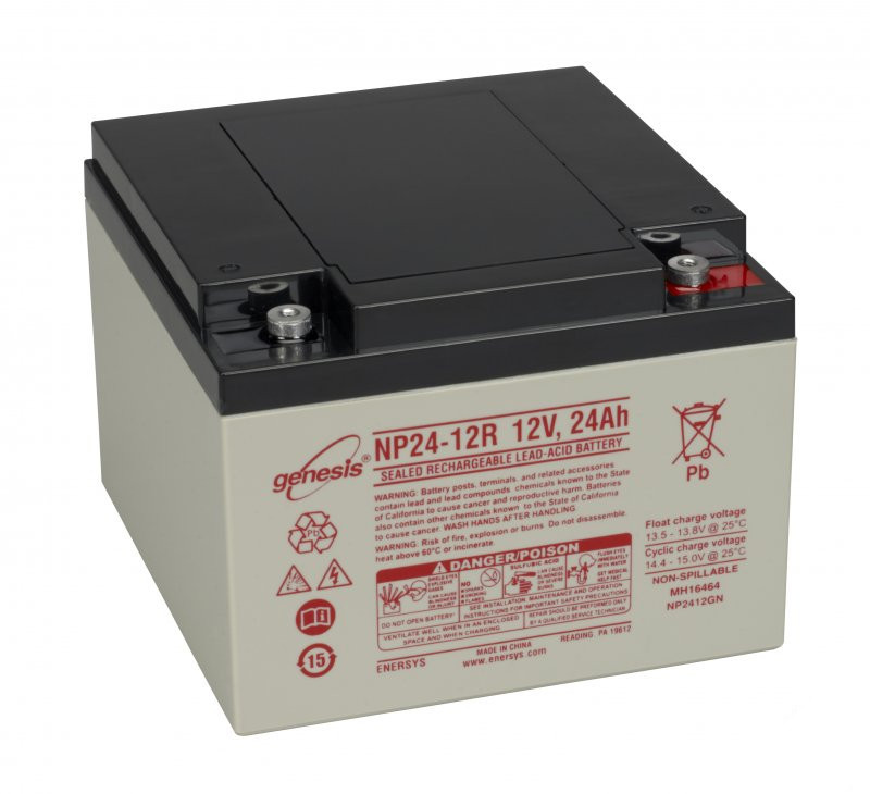 Batterie NP24-12 R GENESIS 12V 24Ah AGM VRLA