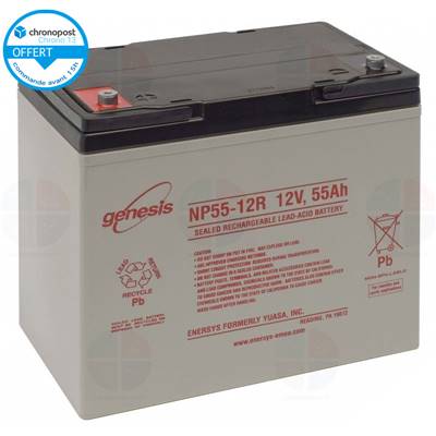 Batterie Genesis 12v 55ah (C20) NP55-12R AGM