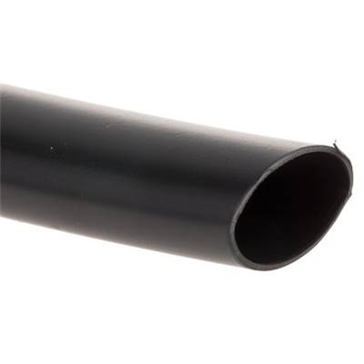 Gaine PVC passage de cable Diam int 16 mm Noire