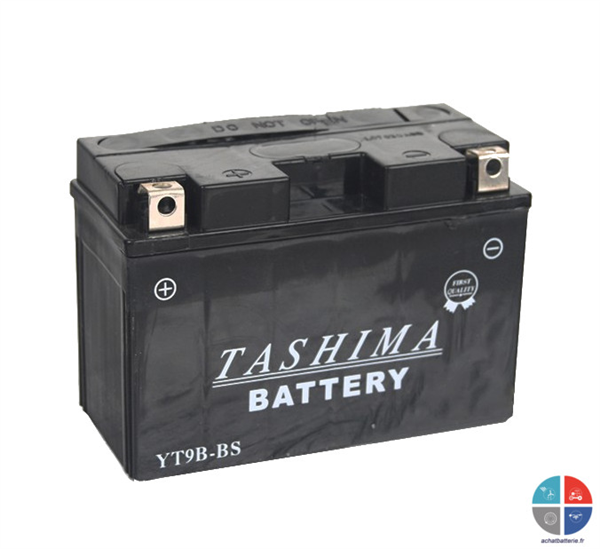 Batterie moto YT9B-BS 12v 8ah 110A TASHIMA AGM