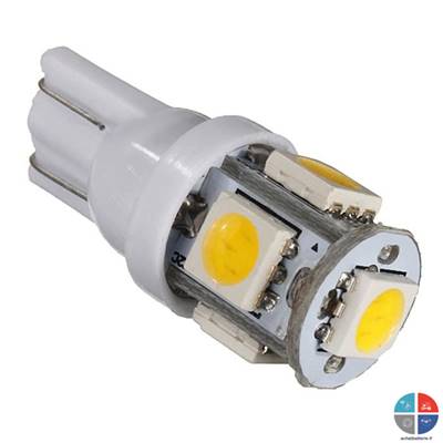 Lampe temoin Wedge 5 leds 12v