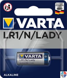 Pile LR1 VARTA 1.5V Lady, N, Alcaline