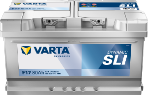 Batterie auto F17 12V 80ah/740A VARTA Blue dynamic LB4