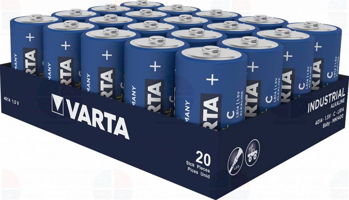 Piles 1.5V C de Varta