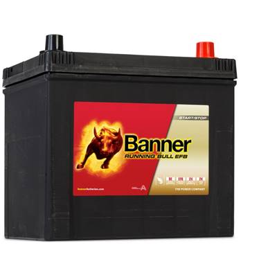 Batterie auto EFB 12v 65ah/550A Banner 56515 + Droite Running Bull D23