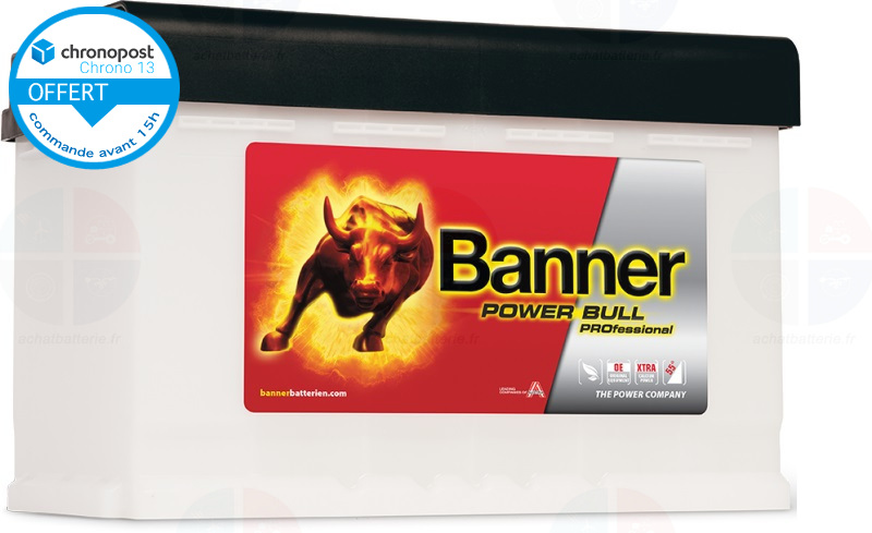 Batterie Auto 12v 77ah 700A Banner P7740 Power pro L3 E44