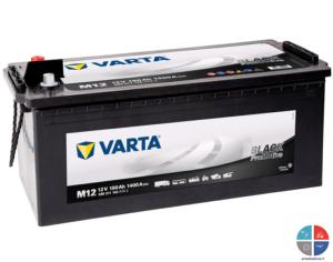 Batterie PL/Agri VARTA M12 12v 180ah/1400A Black