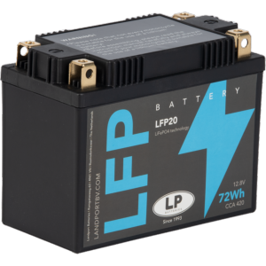 Batterie LFP20 12v 6 ah 420 A LANDPORT Lithium HP protection